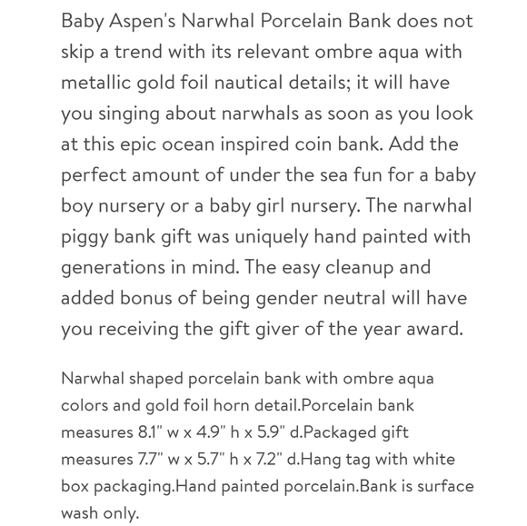 🪙Narwhal Coin Bank - Picture 15 of 15